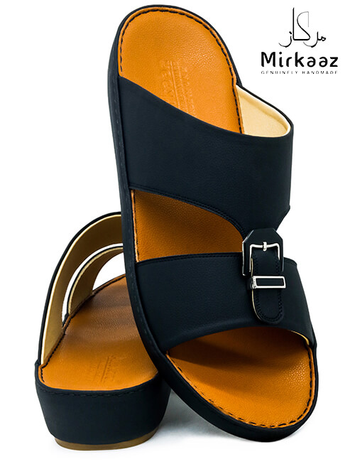 Mirkaaz[M193]-3106-Black-Tan-Gents-Sandal-47