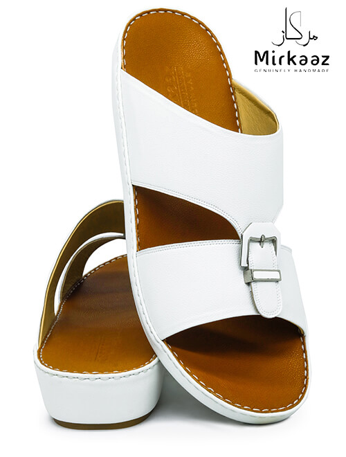 Mirkaaz[M194]-3106-White-Tan-Gents-Sandal-47