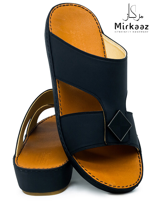 Mirkaaz[M197]-3140-Black-Tan-Gents-Sandal-47