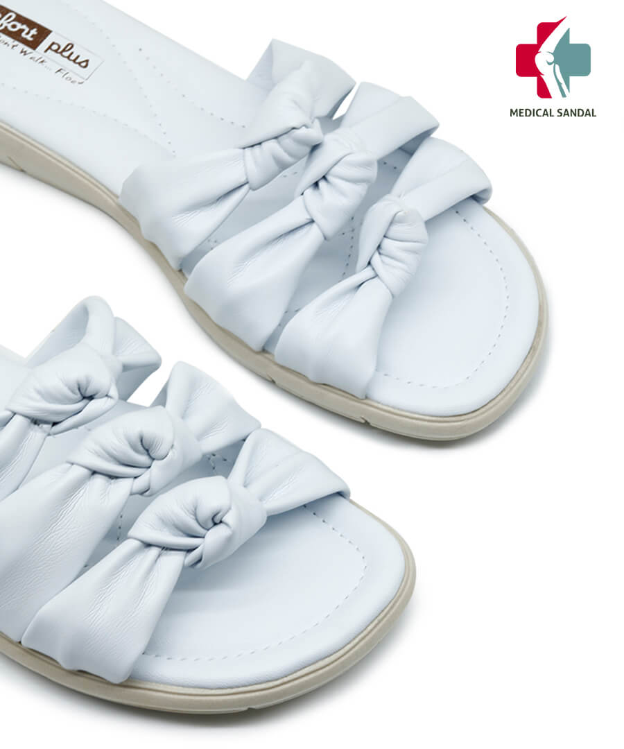 Comfort Plus[CP4]0305 White Womens Sandal	