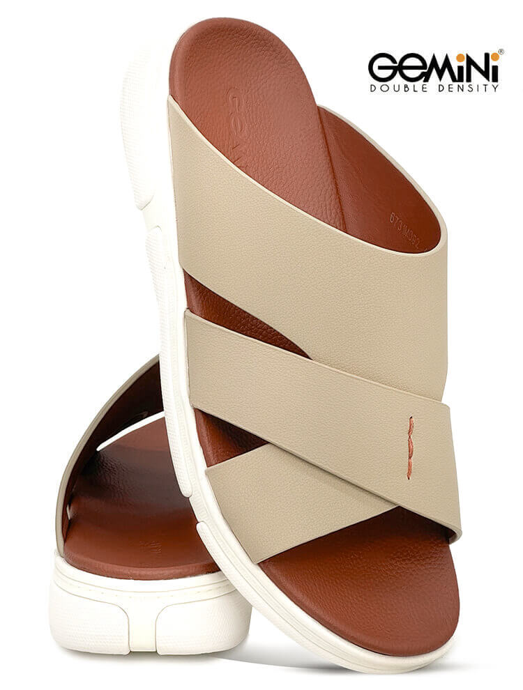 Gemini [G49]M076 Stone Gents Arabic Sandal