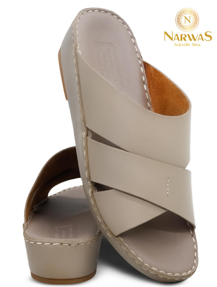 Narwas 453 [LP] [NG120] Khaki Gents Arabic Sandal