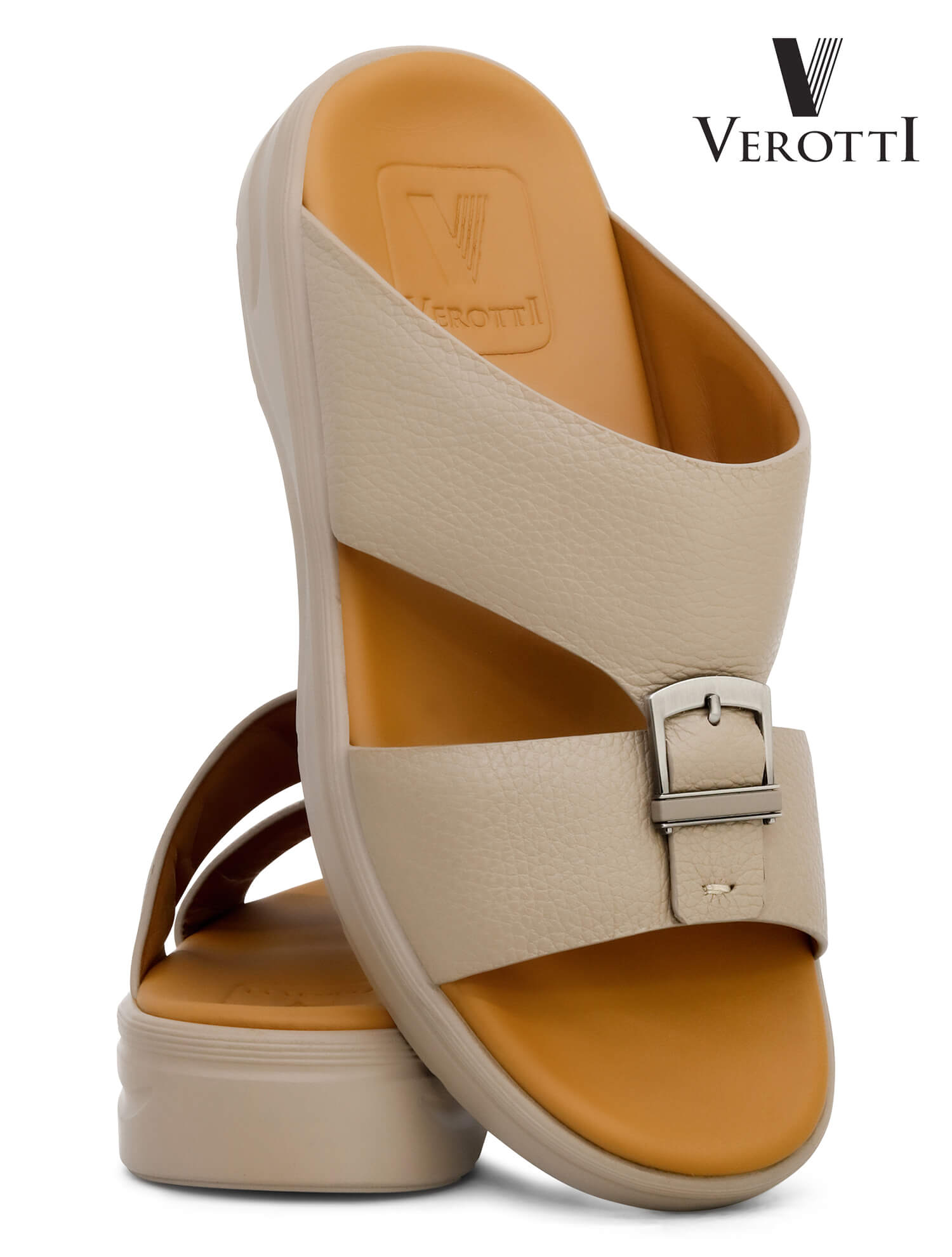 Verotti[X444]VTGE-11 Stone Gents Arabic Sandal