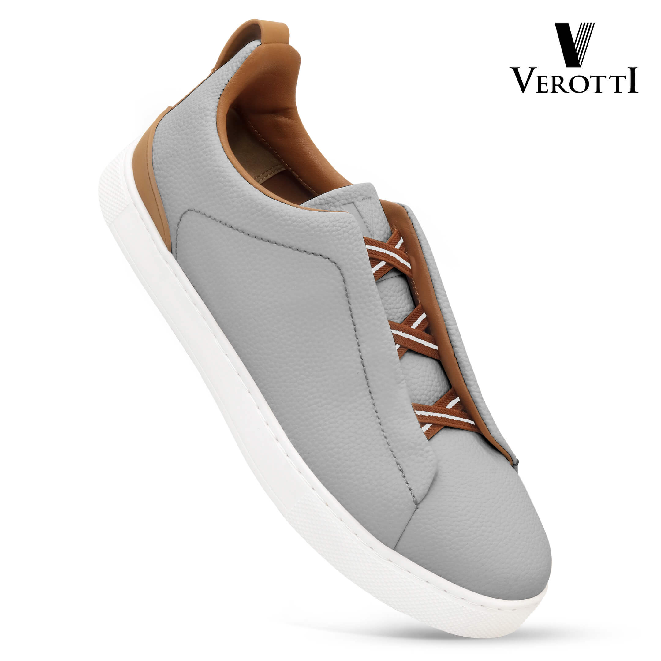 Verotti-[X463]955-Gray-Gents-Shoes-40