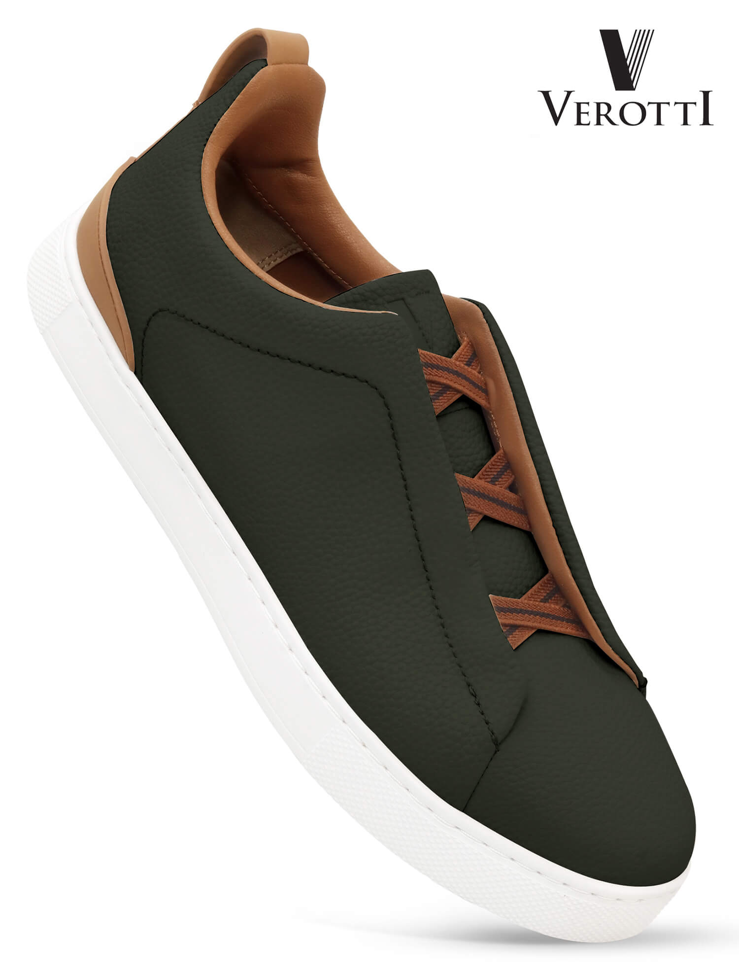 Verotti [X464]955 Olive Gents Shoes