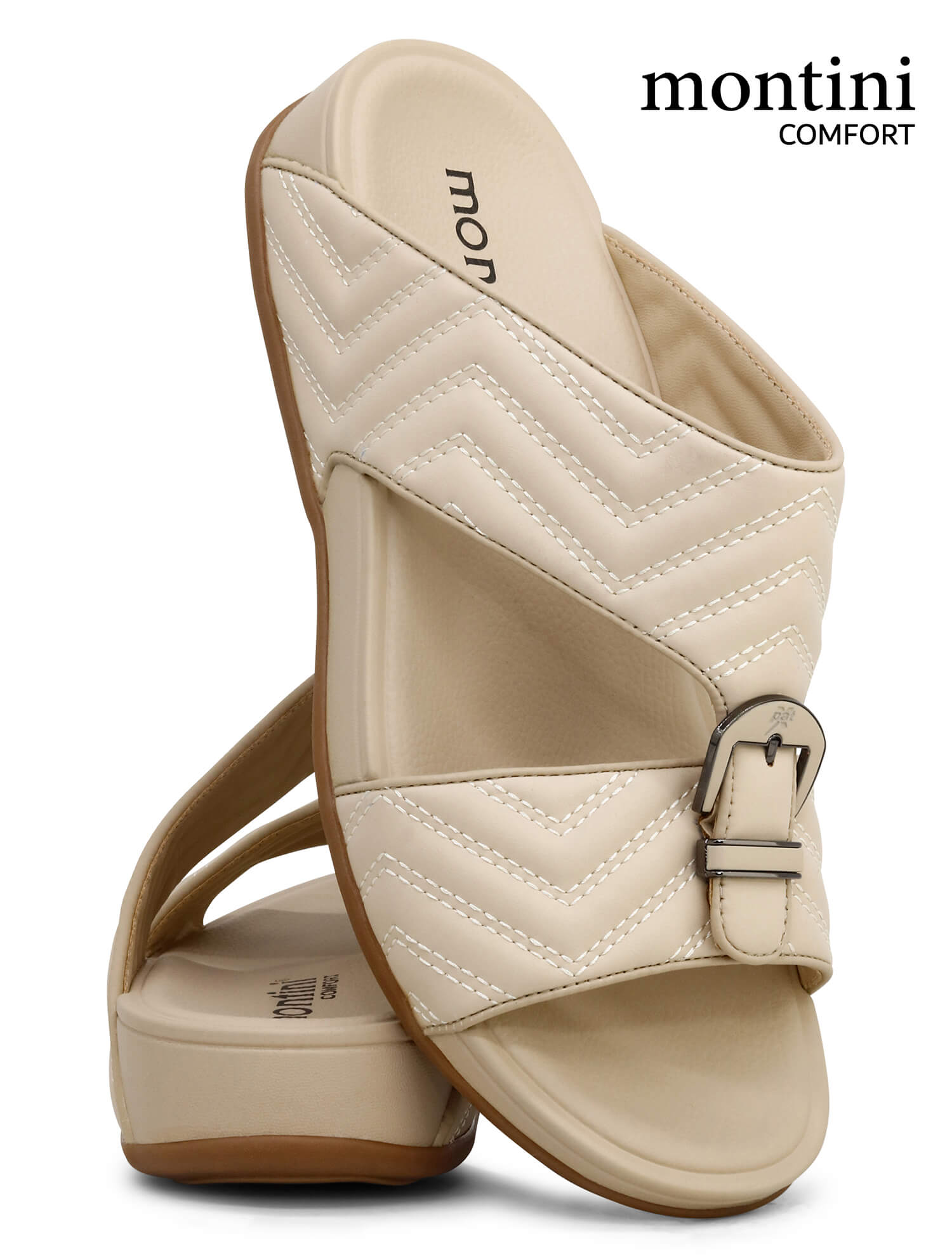 Montini M026(C88) Beige Gents Arabic Sandal