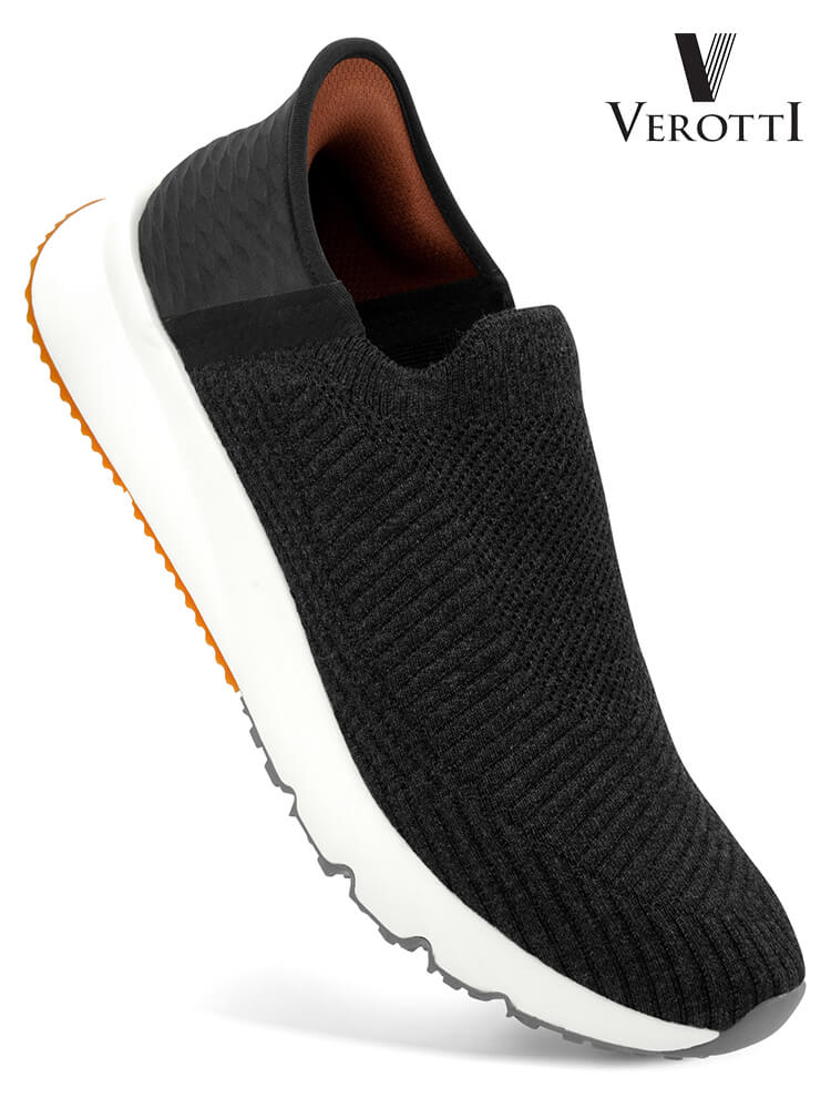 Verotti [X548]998 D.Gray Gents Shoes