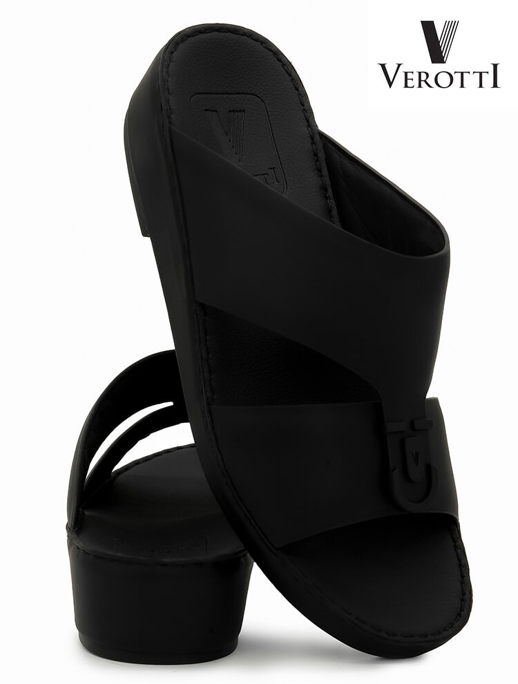 Verotti[X595]VTS-118 Black Gents Arabic Sandal