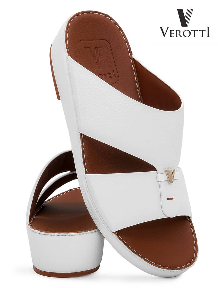 Verotti[X602]VTS-119-White-Gents-Arabic-Sandal-40