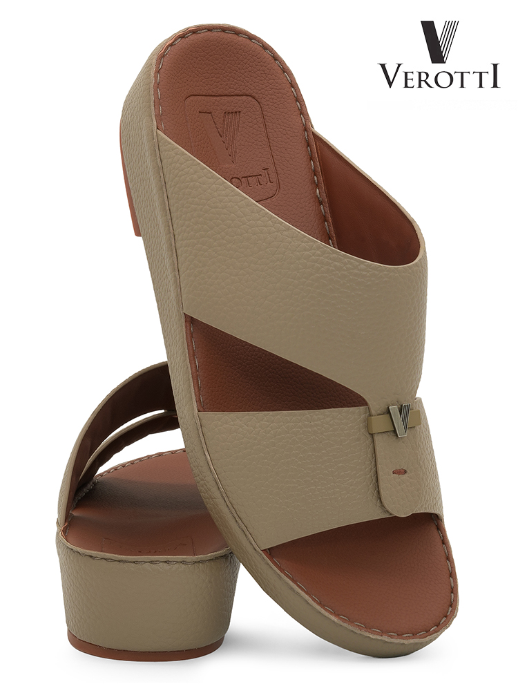 Verotti[X605]VTS-119-Beige-Gents-Arabic-Sandal-40