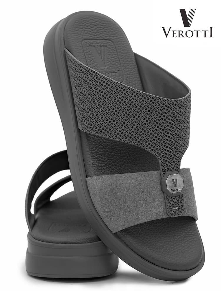 Verotti[X616]VTTW-04 Gray Gents Arabic Sandal