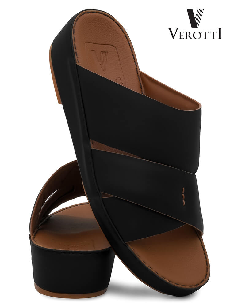 Verotti[X620]VTS-129 Black Gents Arabic Sandal