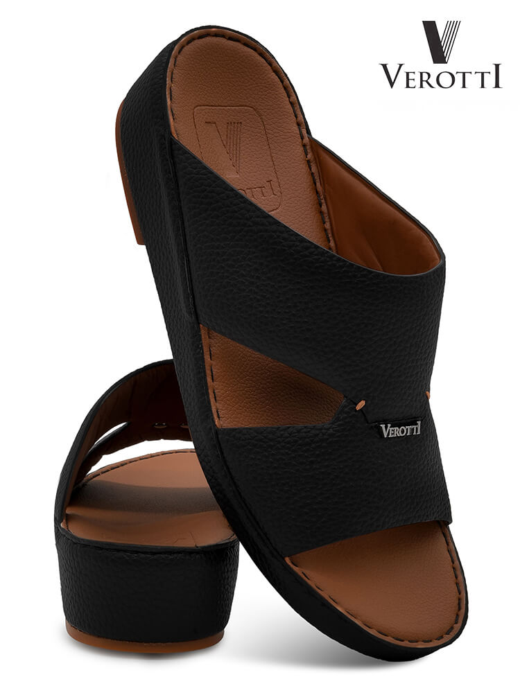 Verotti[X628]VTS-156 Black Gents Arabic Sandal