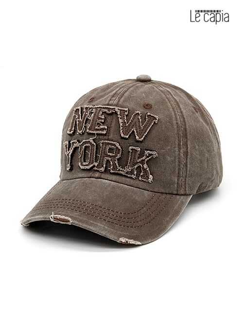 Le-capia-New-York-Brown-Cap-321