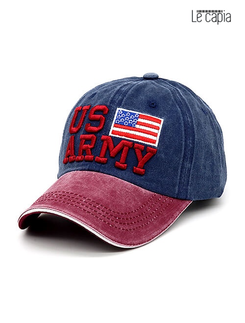 Le-capia-U.S-Army-Blue-Red-Cap-321