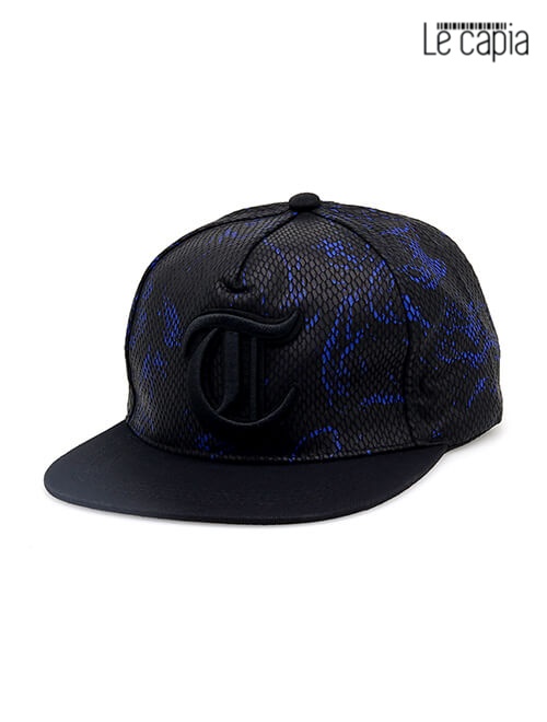 Le-capia-Black-Blue-Cap-321