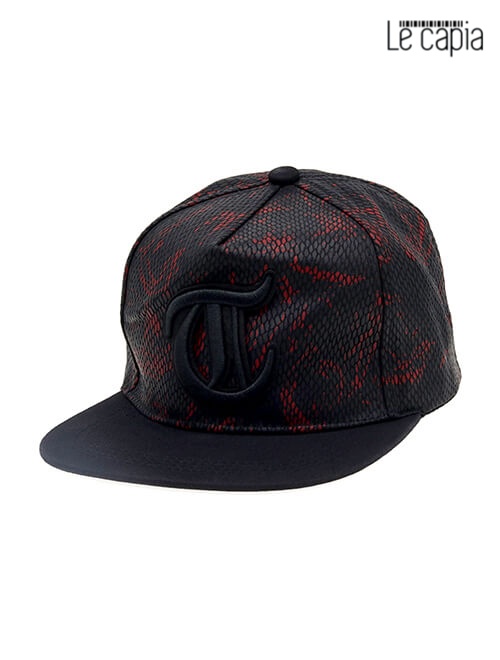 Le-capia-Black-Red-Cap-321