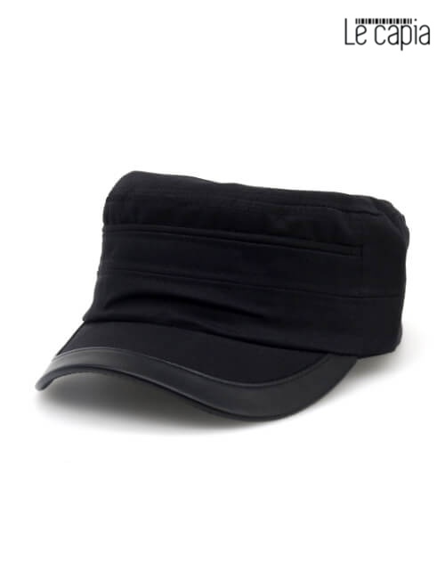 Le-capia-Military-Black-Cap-321