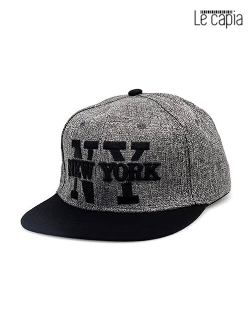 Le-capia-New-York-Gray-Black-Cap-321
