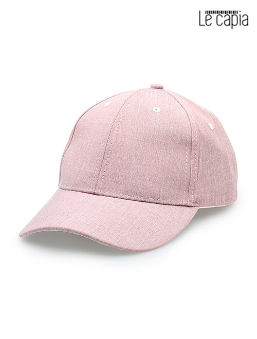 Le-capia-Plain-Pink-Cap-321