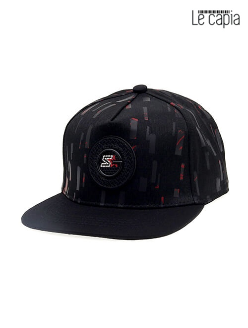 Le-capia-Star-Black-Red-Cap-321