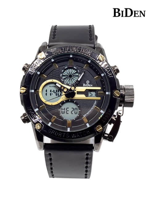BIDEN-BDN-Z01-Black-Analog-Digital-Watch-321