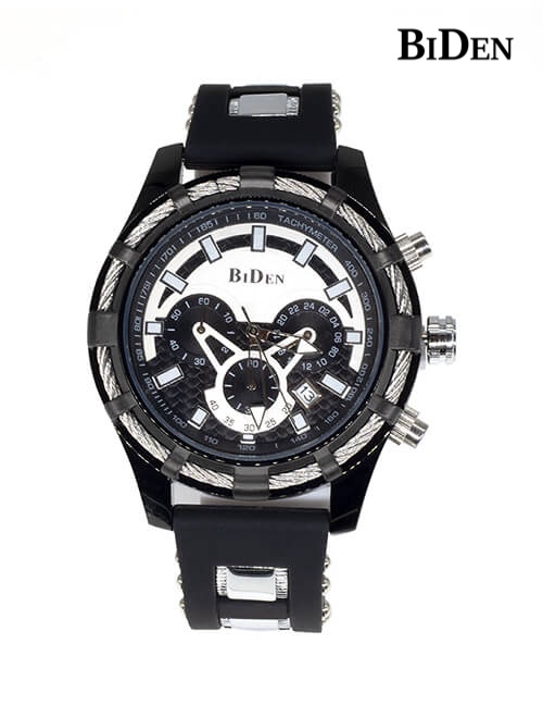 BIDEN-[BDN-Z04]-Black-Analog-Watch-321