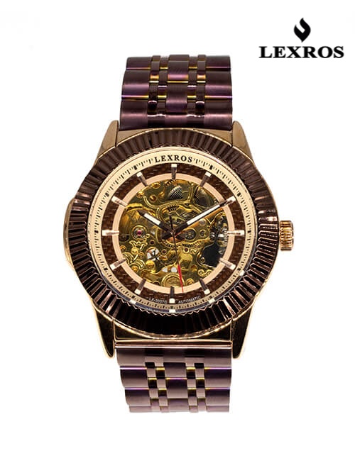 LEXROS-[LX-3]-Brown-Analog-Watch321