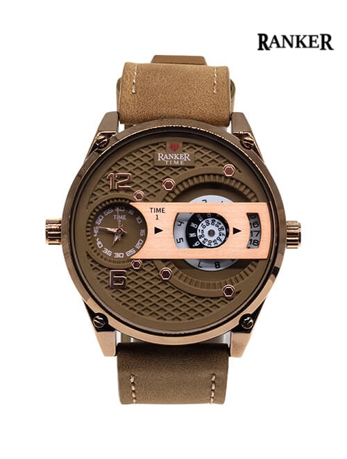 RANKER-[RN-3]-Brown-Analog-Watch-321